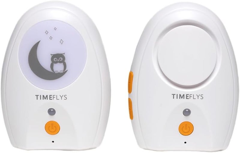 TimeFlys Audio Baby Monitor Paladin Upgrade Version, Portable, Rechargeable, Extra Long Range up to 2000 ft, Night Light, Crystal Sound, Camping - Image 1